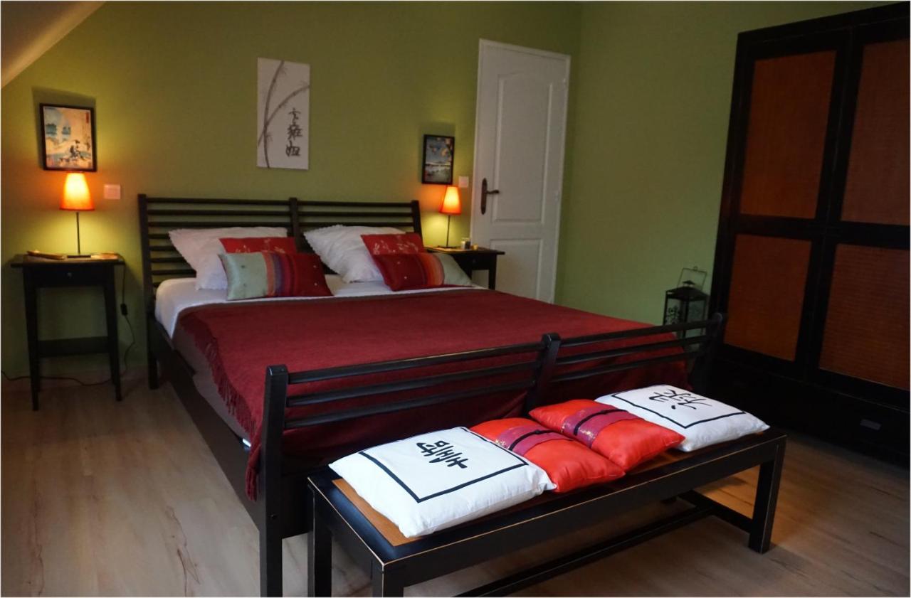 Les Centauris Bed & Breakfast Pleguien ภายนอก รูปภาพ